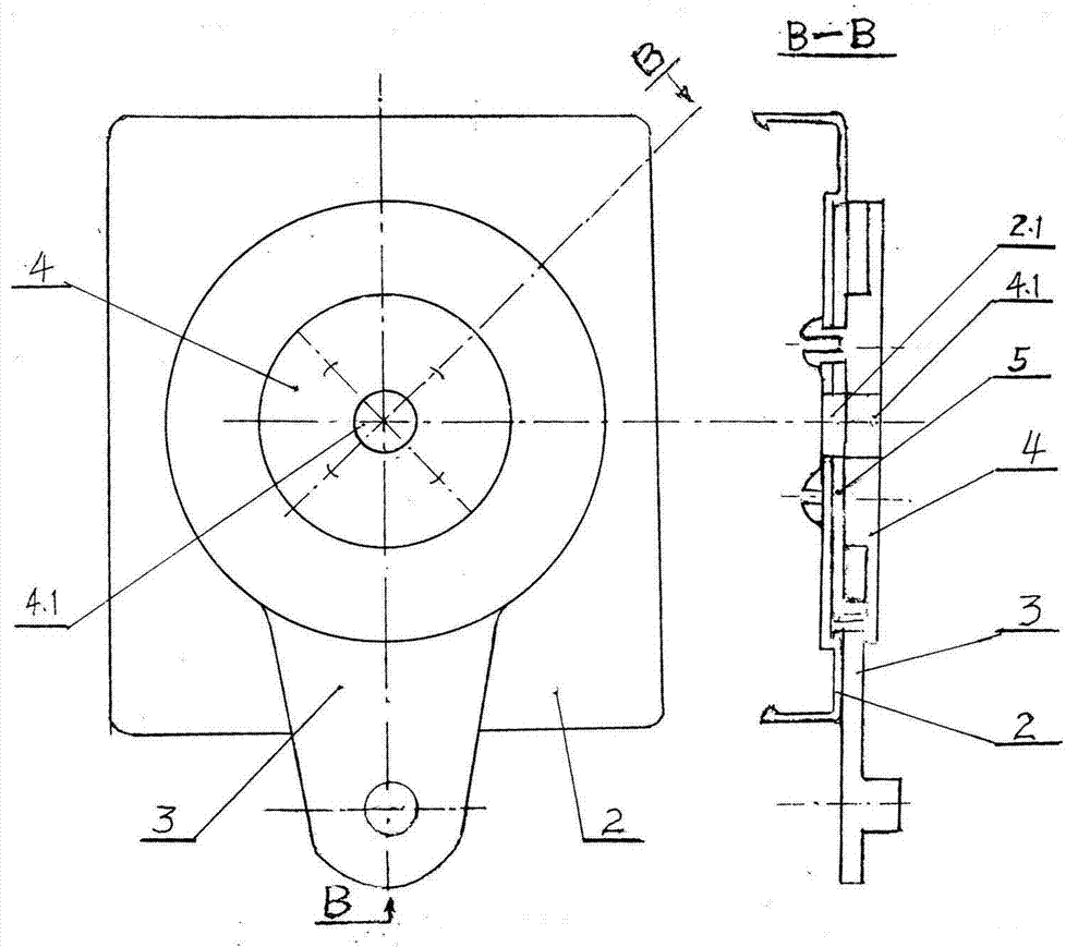 Hand-screwed clamping jaw type medical edged tool box