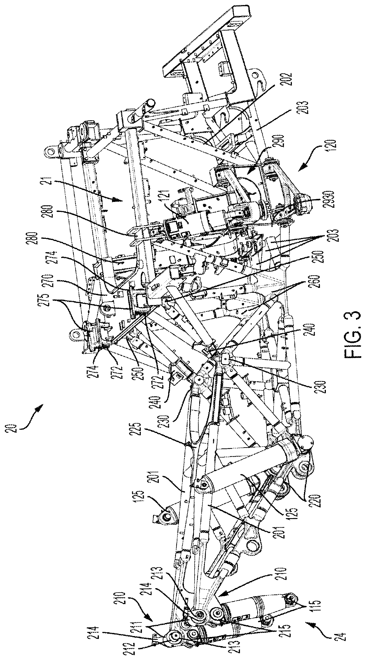 Space frame front lower suspension connection