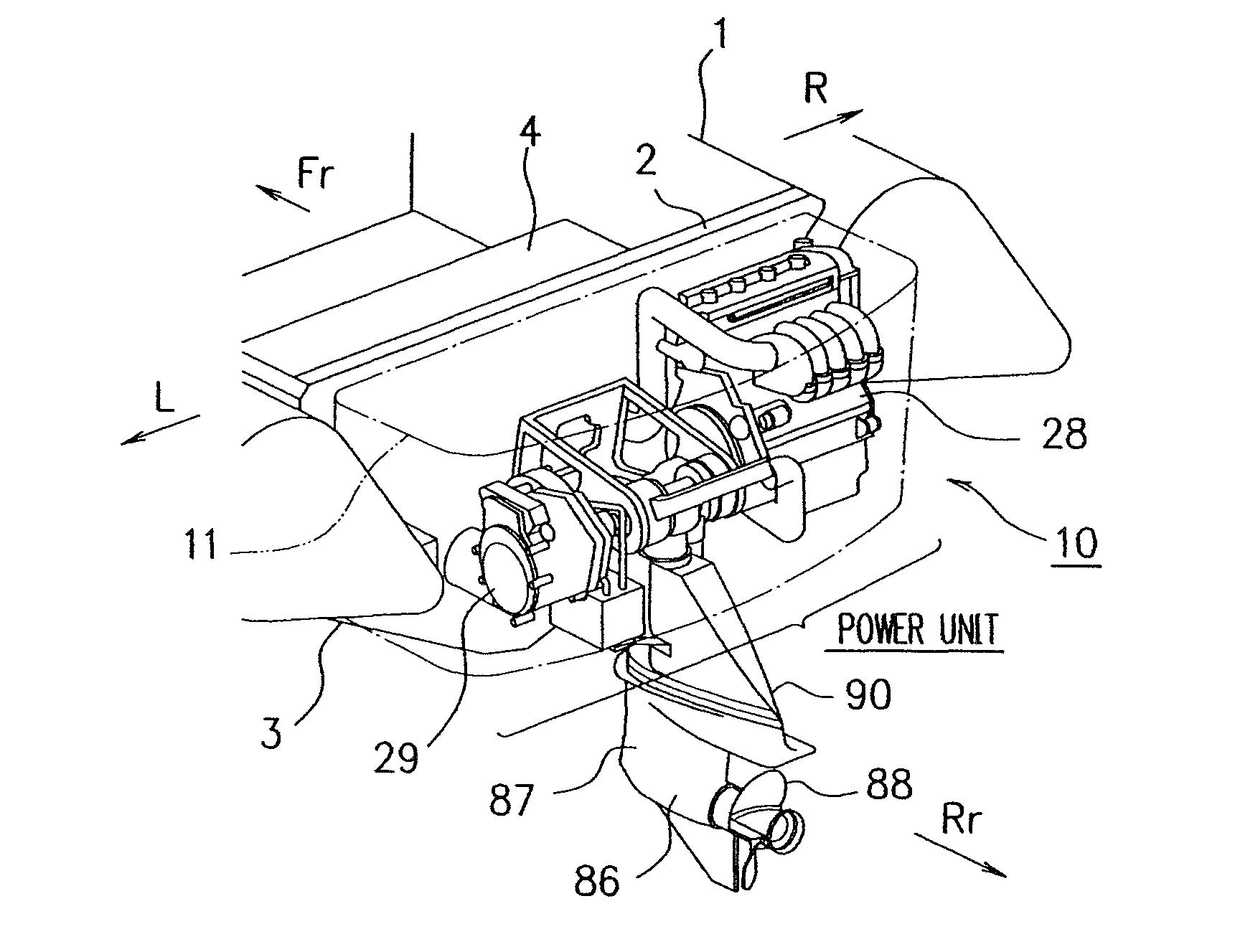 Hybrid outboard motor