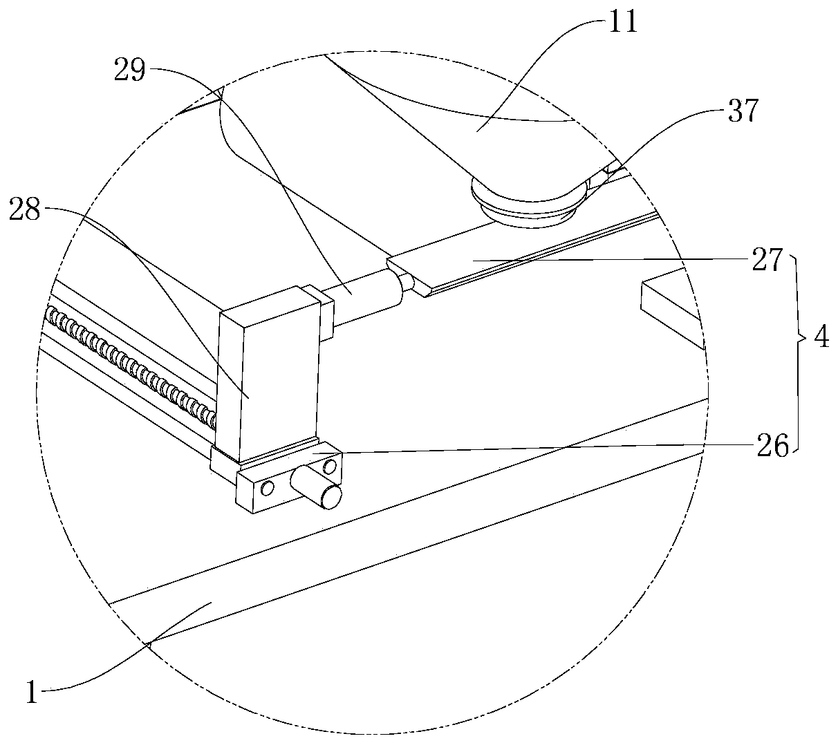 Tile stacking and laying device for building construction