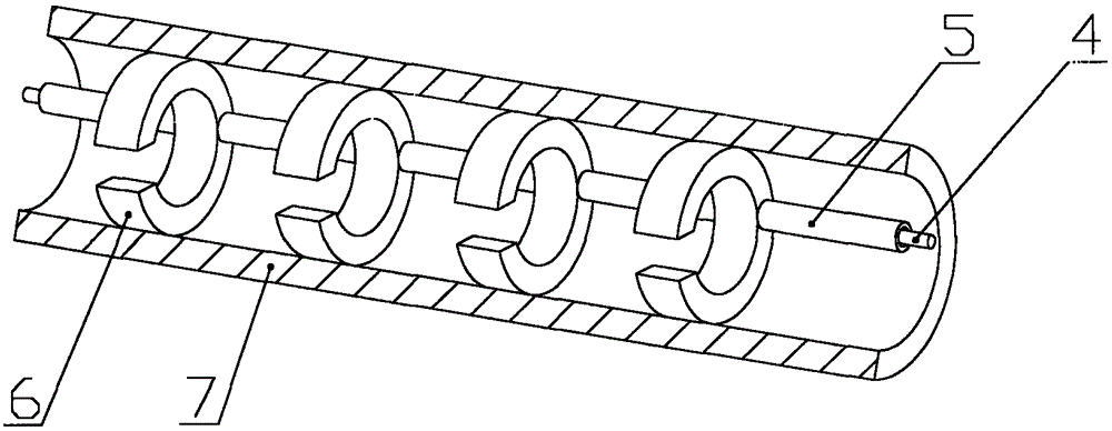 System for automatically cleaning inner pipe walls of heat exchanger