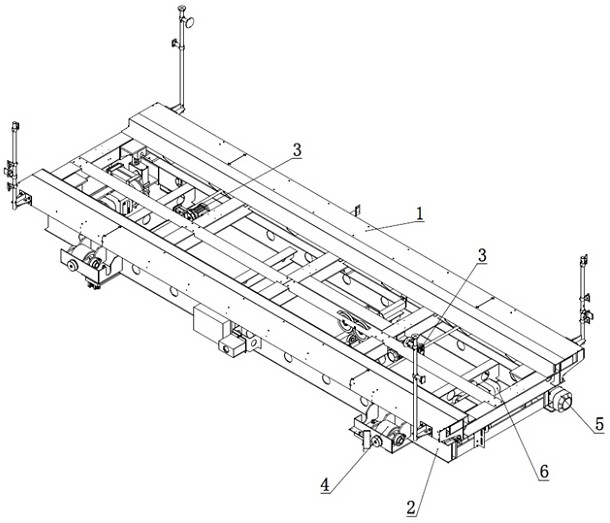 Method for storing and taking vehicles through transverse moving ...