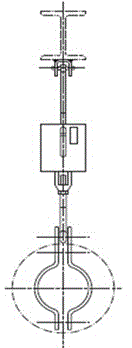 Spring supporting and hanging bracket for gas compression pipeline and installation technology of spring supporting and hanging bracket