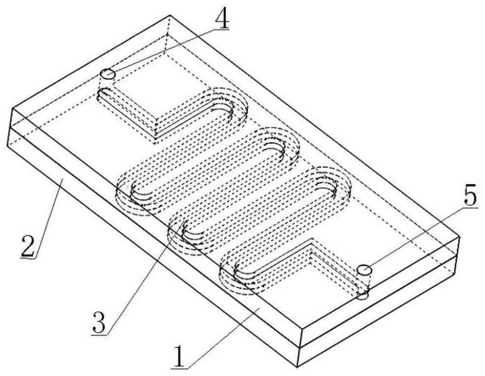 An artificial thylakoid microfluidic chip and its preparation method and application