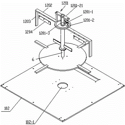 Device and method for removing dust on combustion disk of direct-combustion type biomass particle combustor