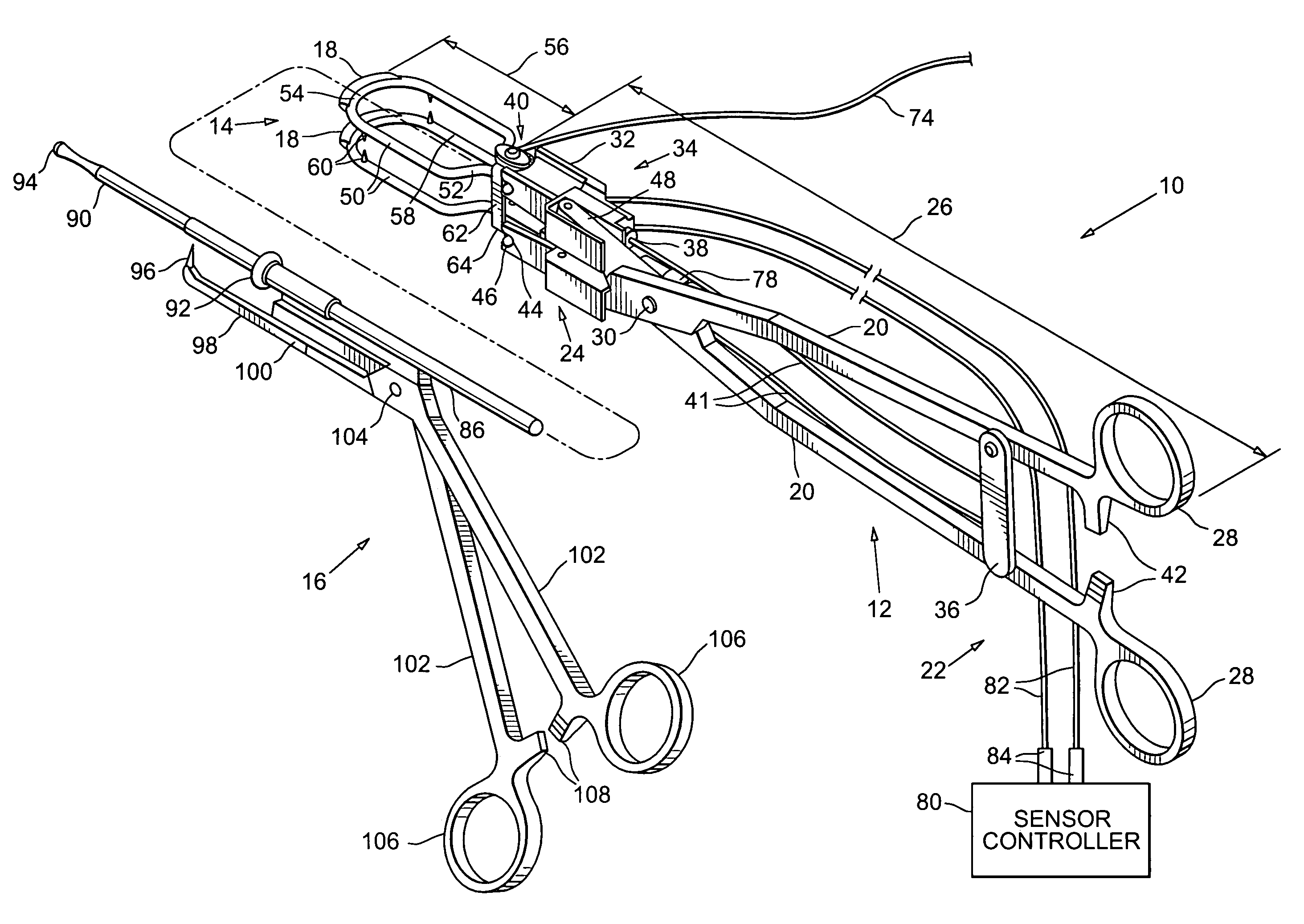 Occlusion device with deployable paddles for detection and occlusion of blood vessels