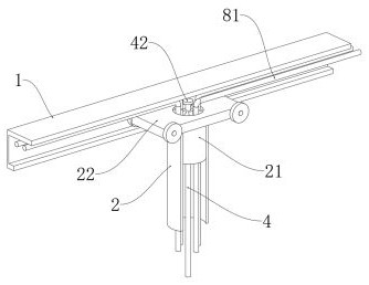 Infusion hanging bracket capable of prompting medicine change