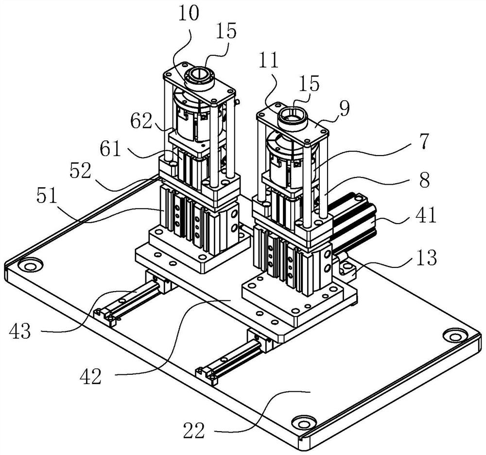 Sealing ring assembling mechanism