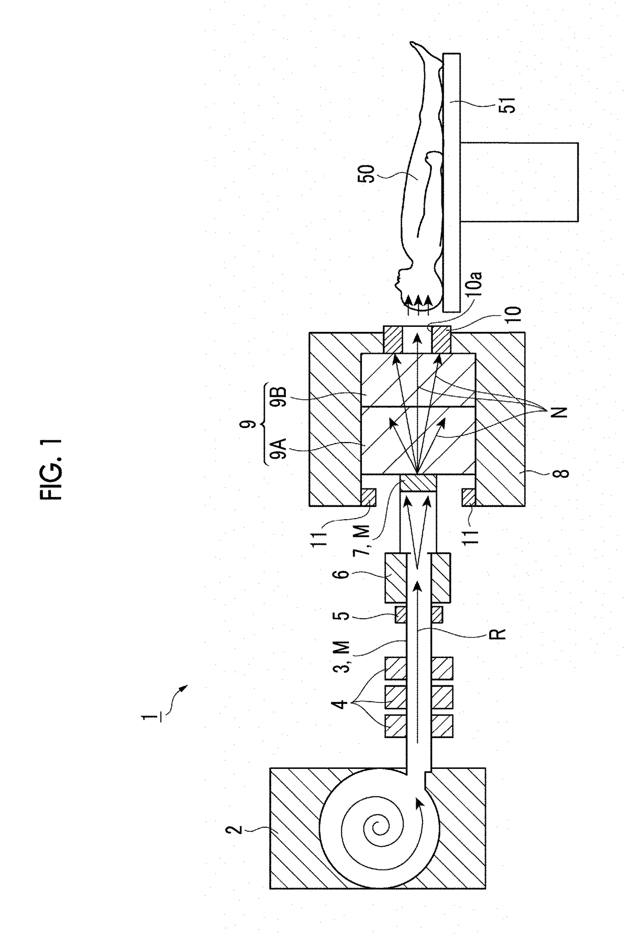 Neutron ray detecting system, and method of setting neutron ray detecting system