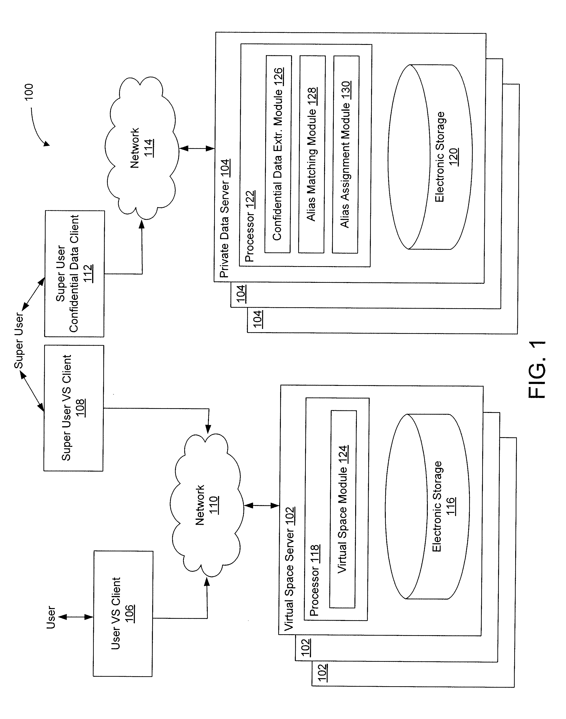 System and method for maintaining virtual world anonymity