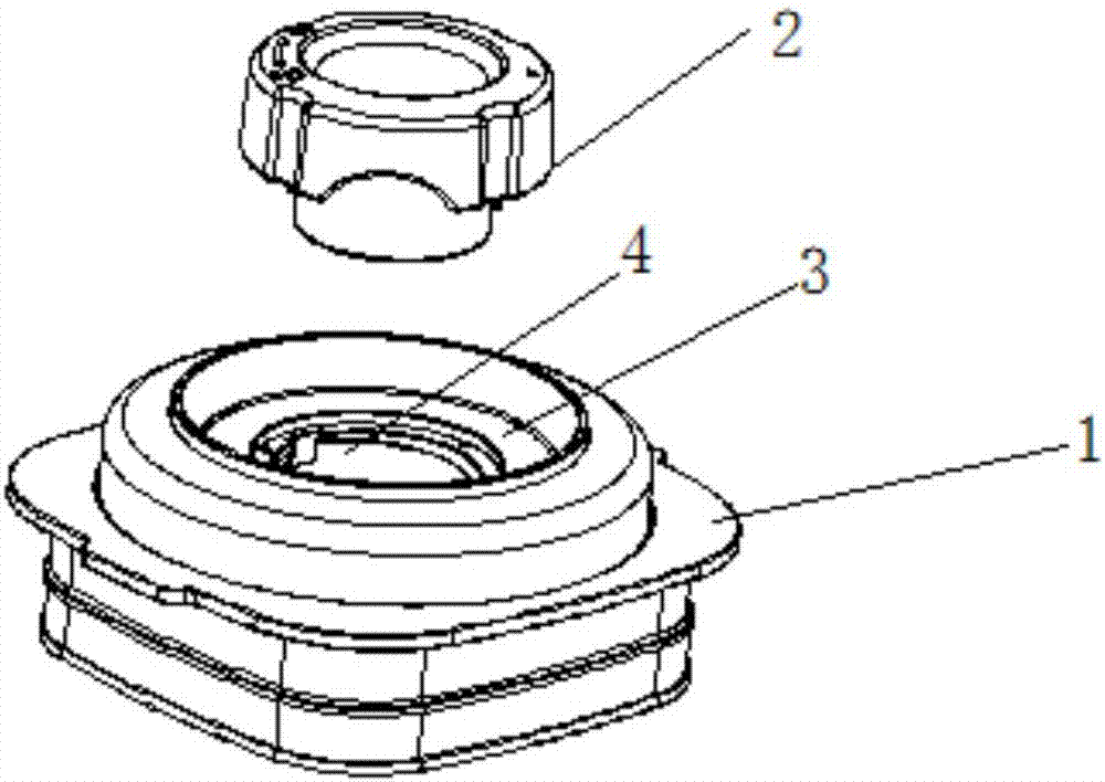 Exhausting and splash-proofing cup cover