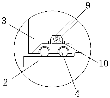 Emergency rescue platform for tunnel