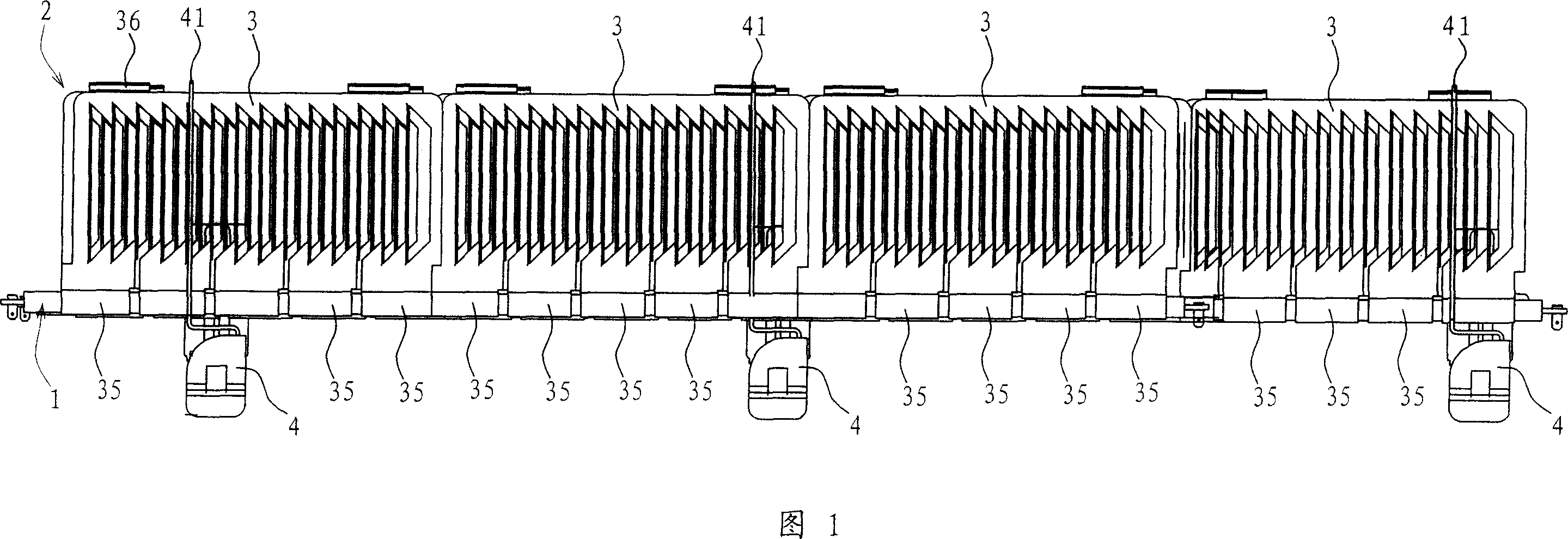 Finned tubular electric heating element, fabricating technique, and fabricating apparatus