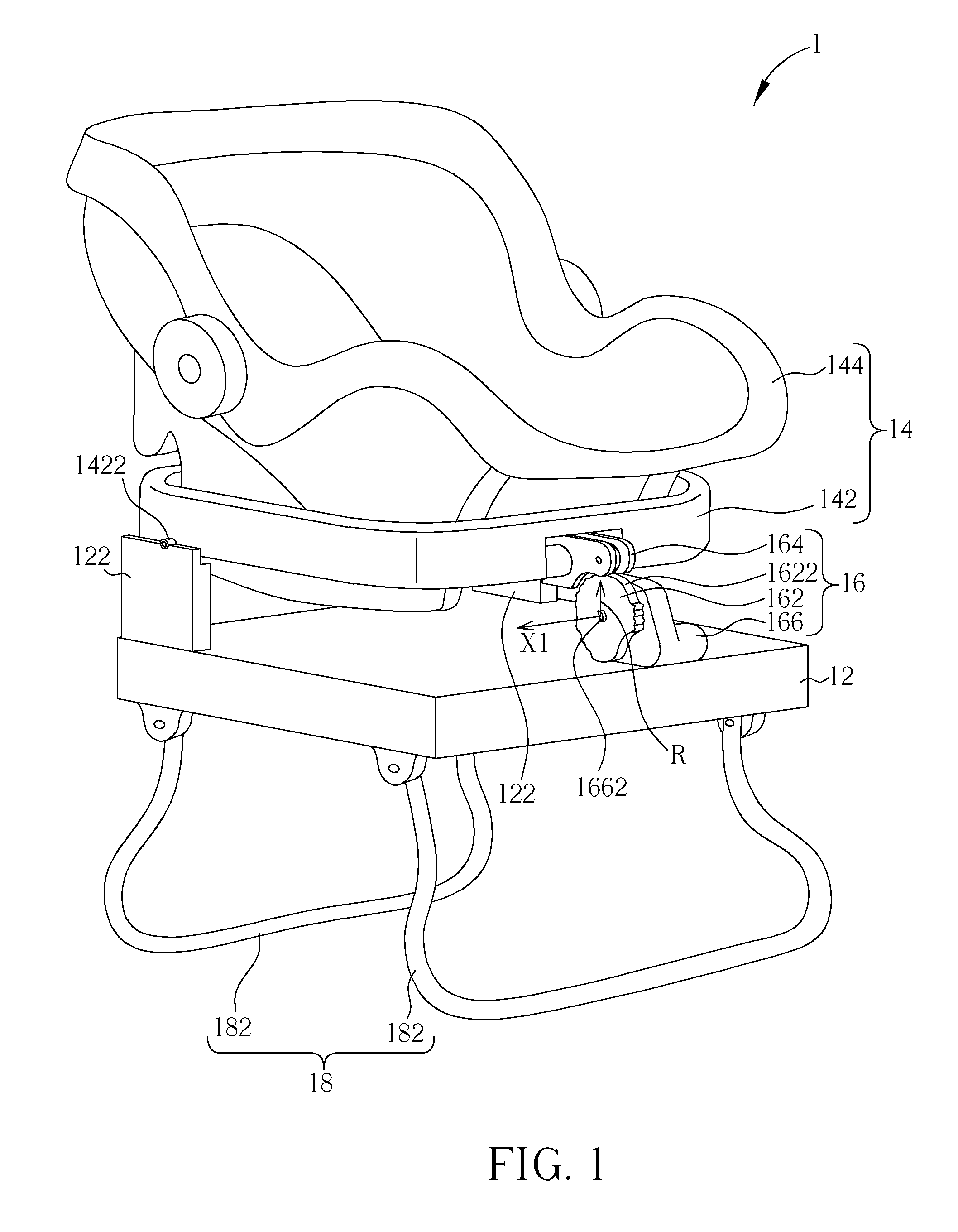 Soothing apparatus and infant seat therewith