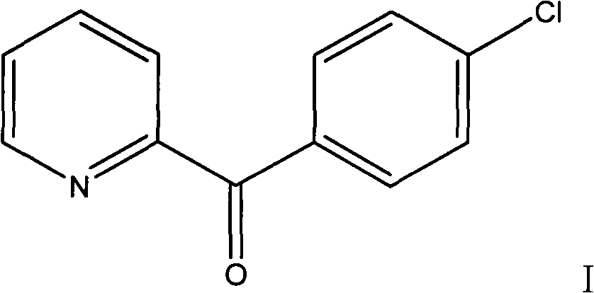 Preparation method of 2-p-chlorobenzyl pyridine