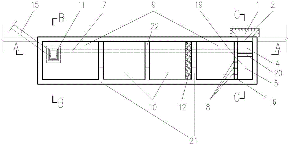 Combined rainwater infiltration tree pond