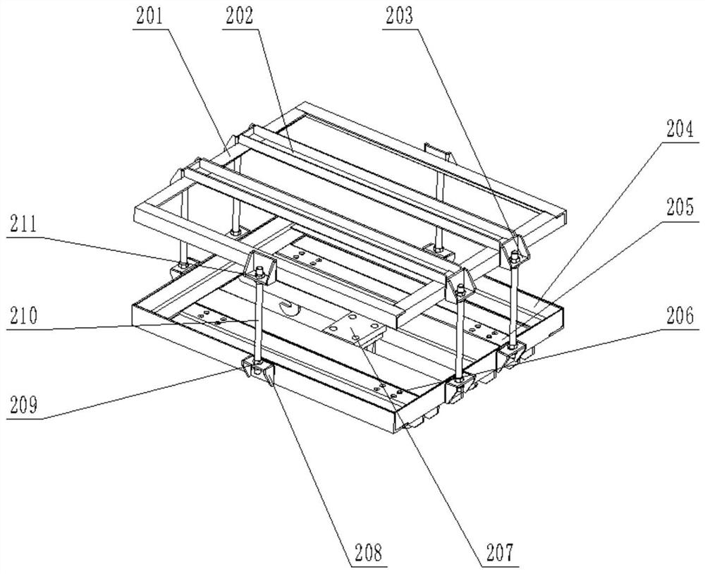 Quick counterweight system of electric tractor and control method of quick counterweight system