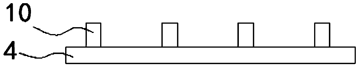 Adjustable suspension formwork construction method without support at lower part