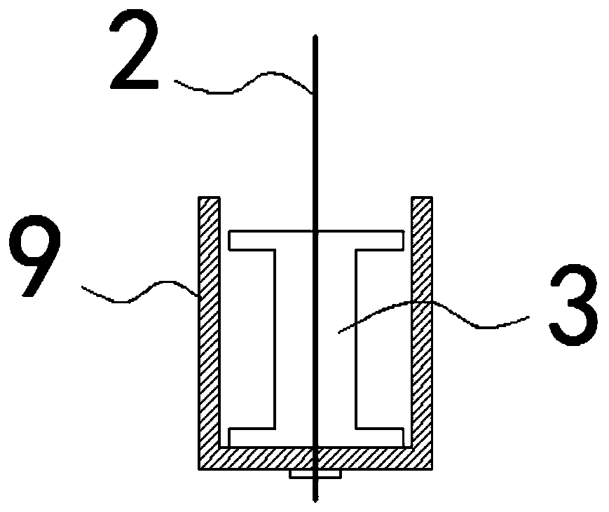 Adjustable suspension formwork construction method without support at lower part