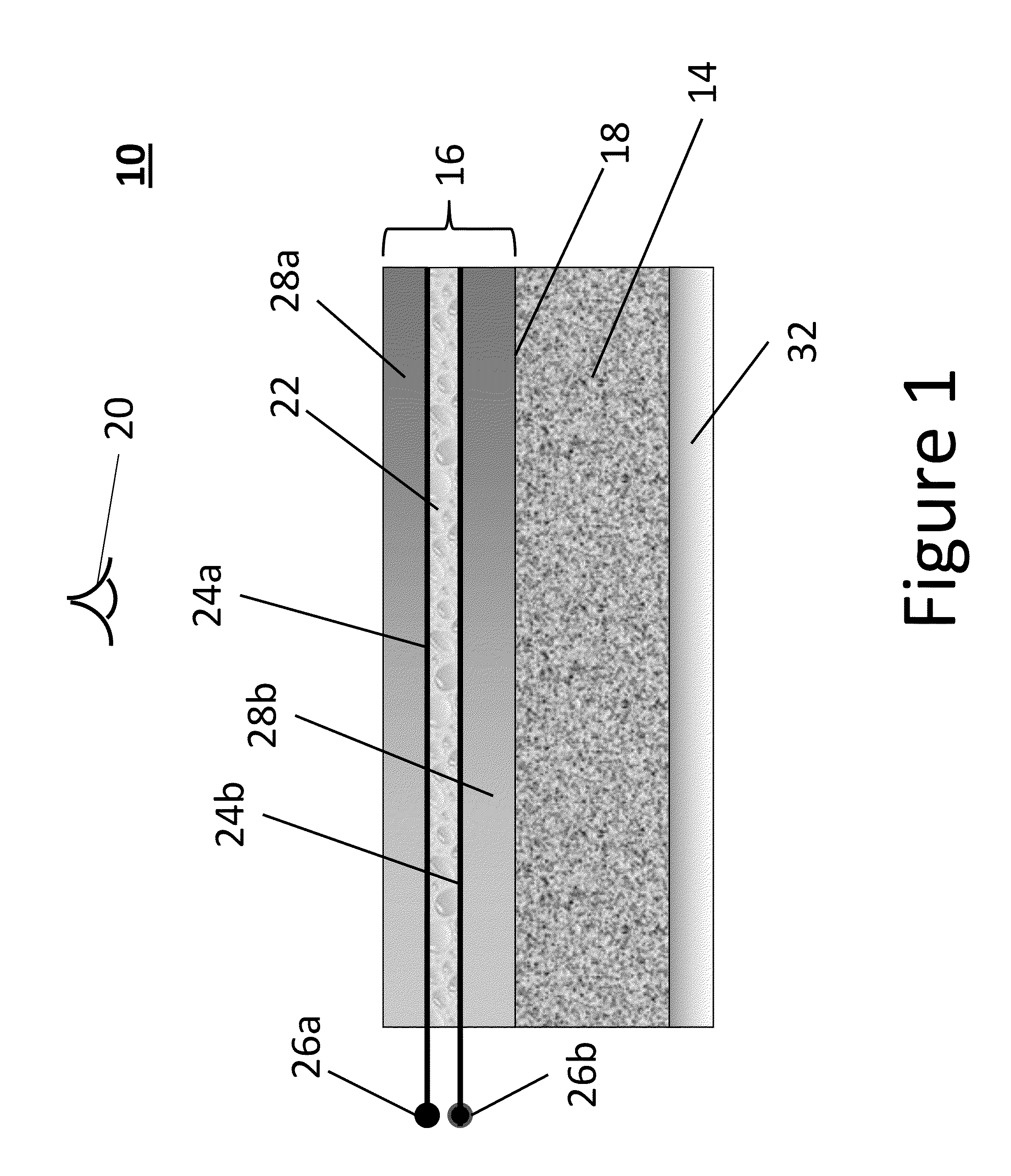 Display with overlayed electronic skin