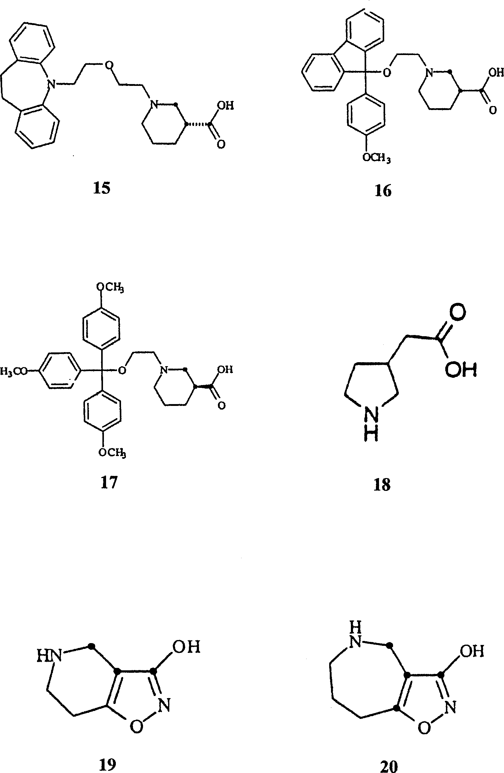 Application of gammalon transporter inhibitor in preparing analgesic