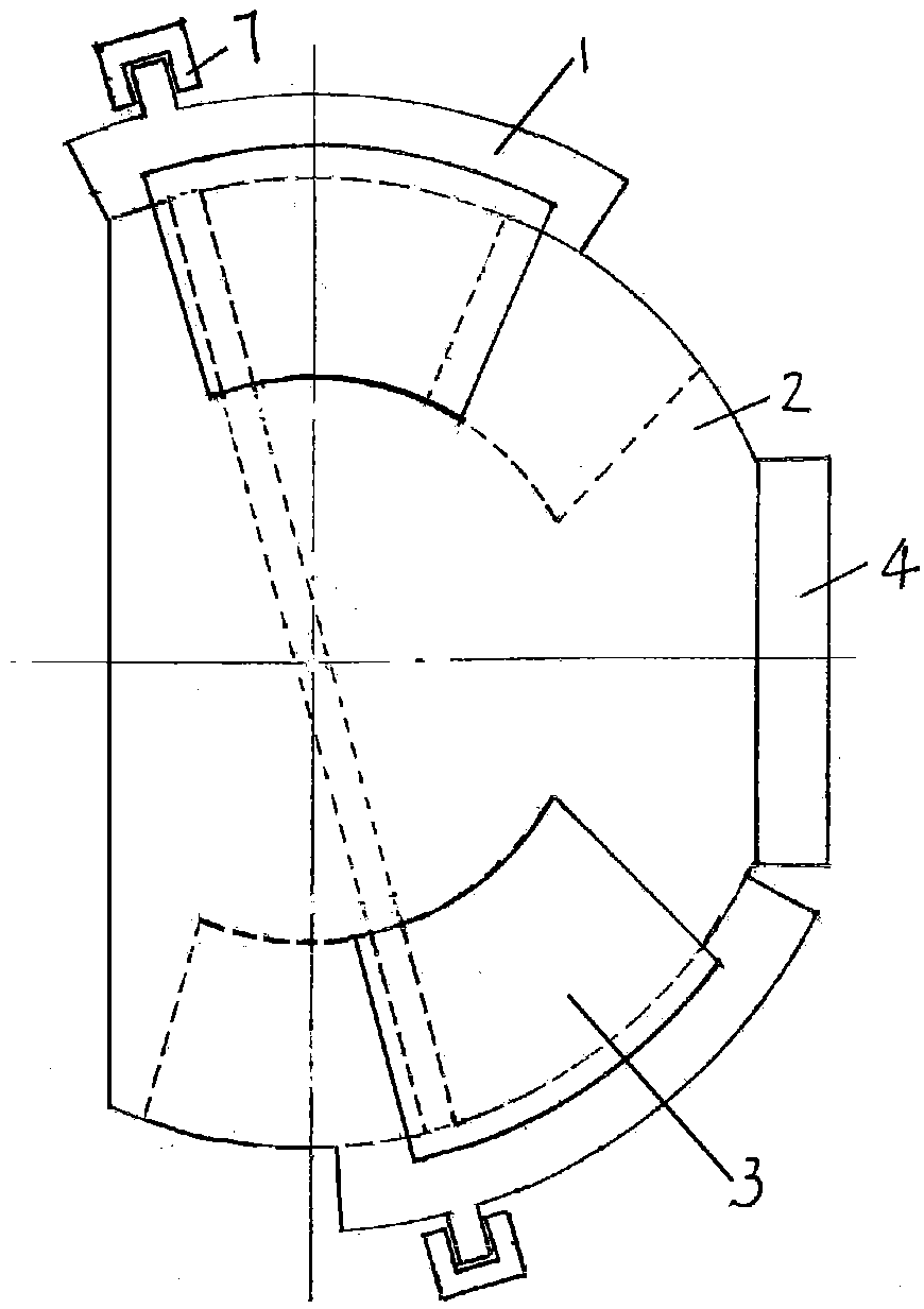 High pressure multi-blade pump