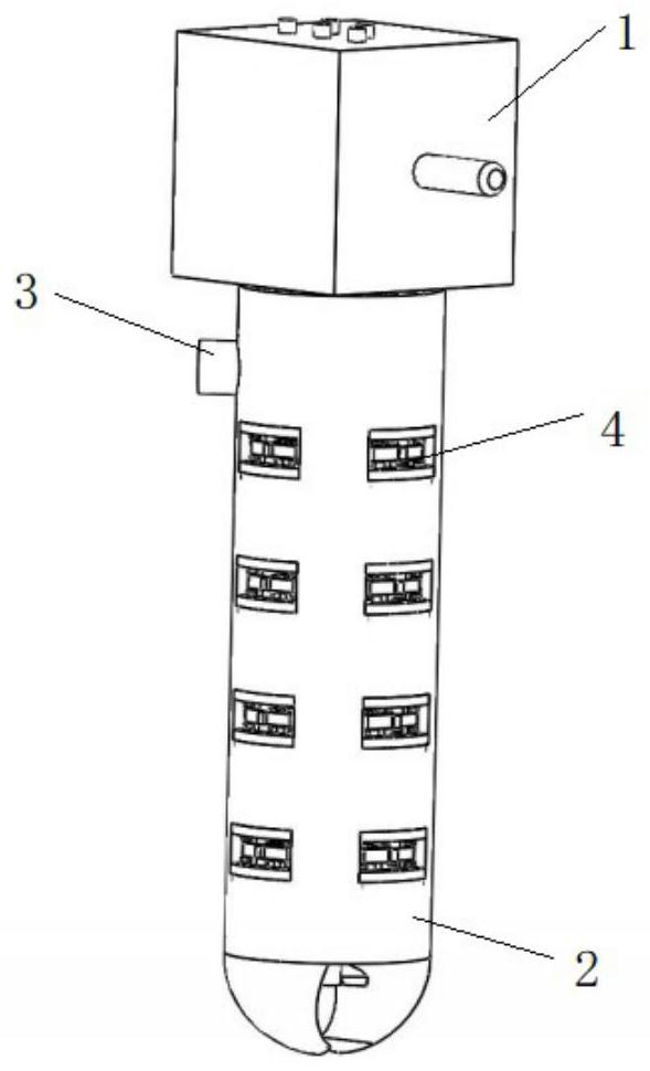 Electromagnetic supporting type drilling and anchoring integrated machine and anchoring method