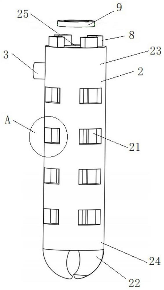 Electromagnetic supporting type drilling and anchoring integrated machine and anchoring method