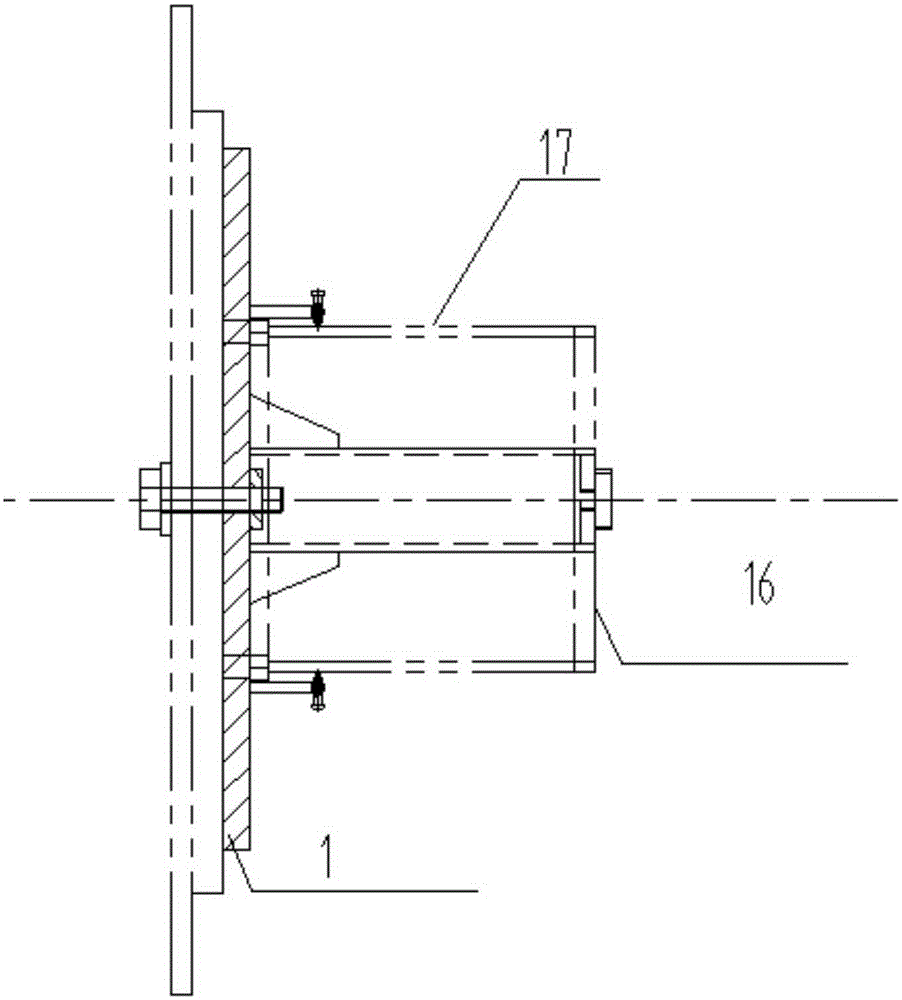 Locomotive sleeper kidney-shaped enclosure plate mechanical welding and positioning tool and welding method implemented through tool