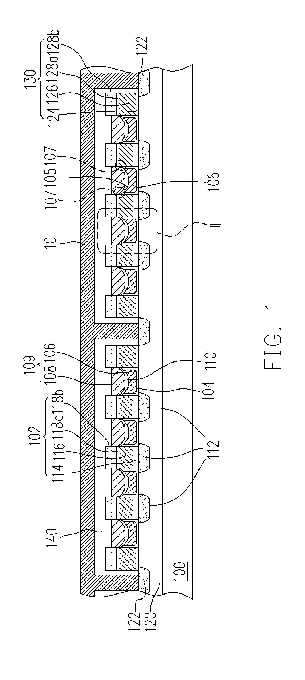 NAND flash memory cell row and manufacturing method thereof