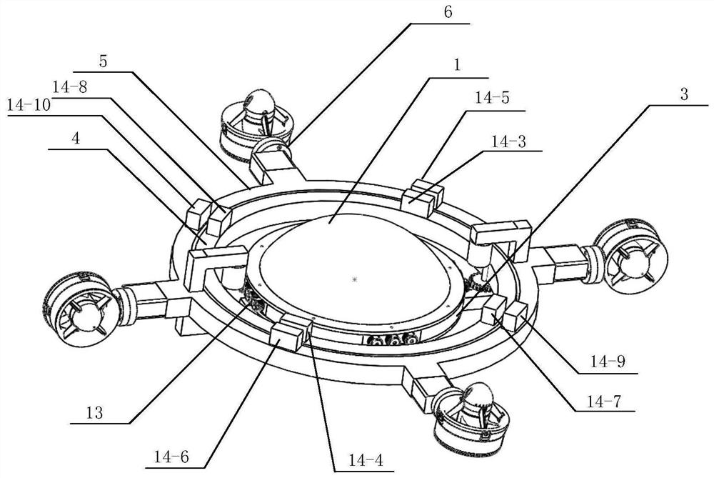 A new type of ultra-maneuverable underwater helicopter and its control method