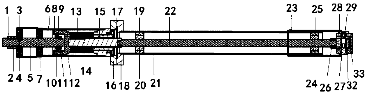 A magnetic channel adjustment device used in the lead-out area of ​​a superconducting cyclotron