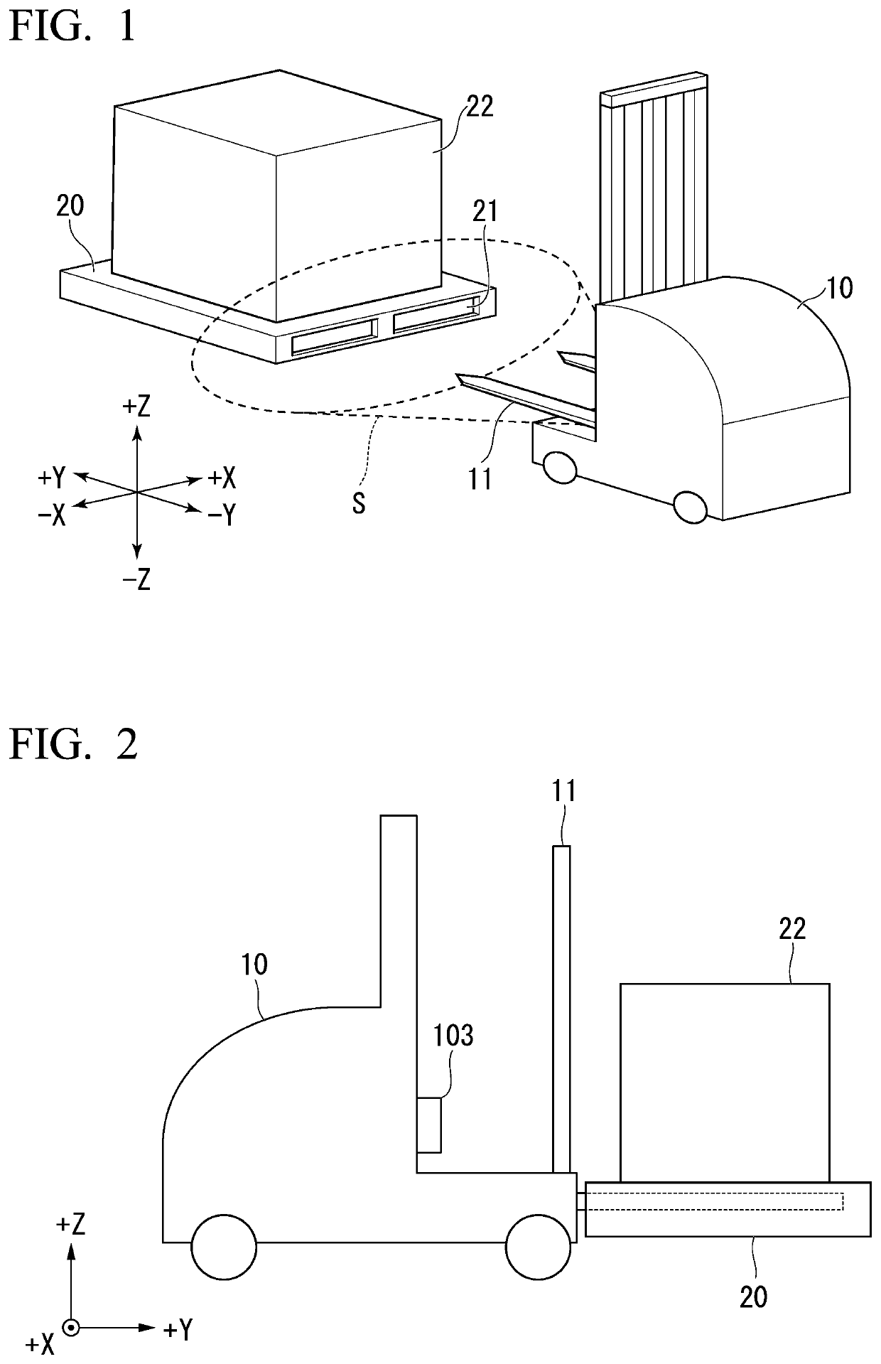 Forklift apparatus, forklift control method, and non-transitory computer-readable medium