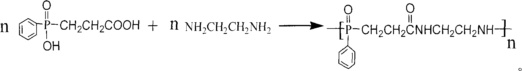 P-N collaborative type flame-retardant compound and preparation method thereof