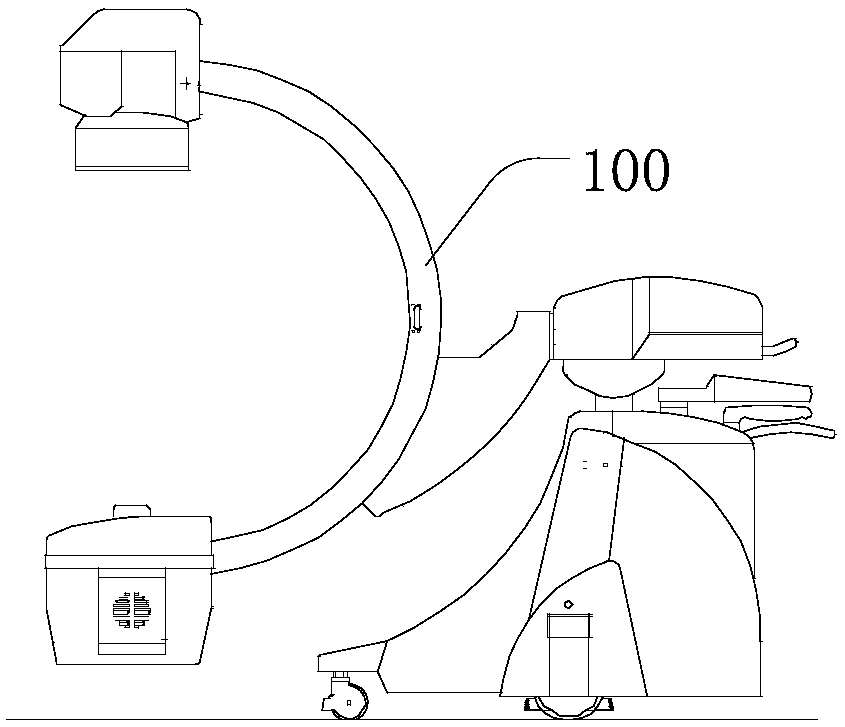 Medical dynamic X-ray machine imaging equipment and system