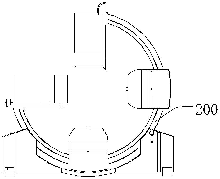 Medical dynamic X-ray machine imaging equipment and system