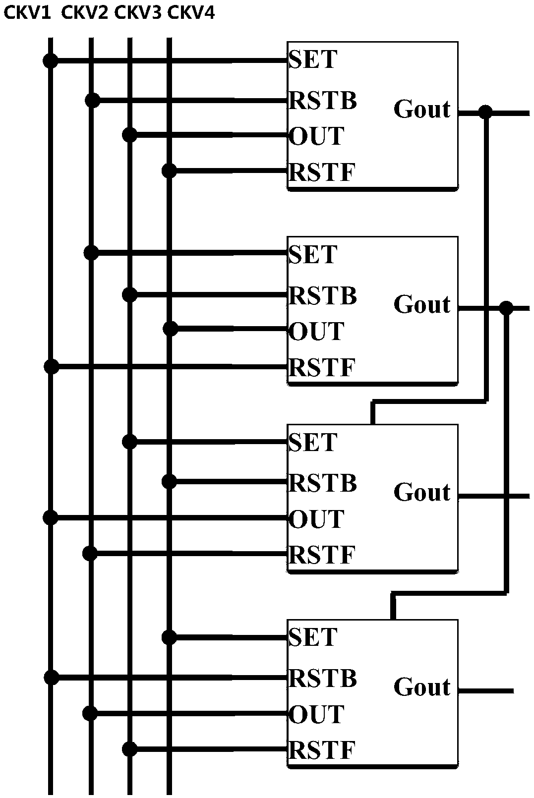 Shift register unit and scanning circuit