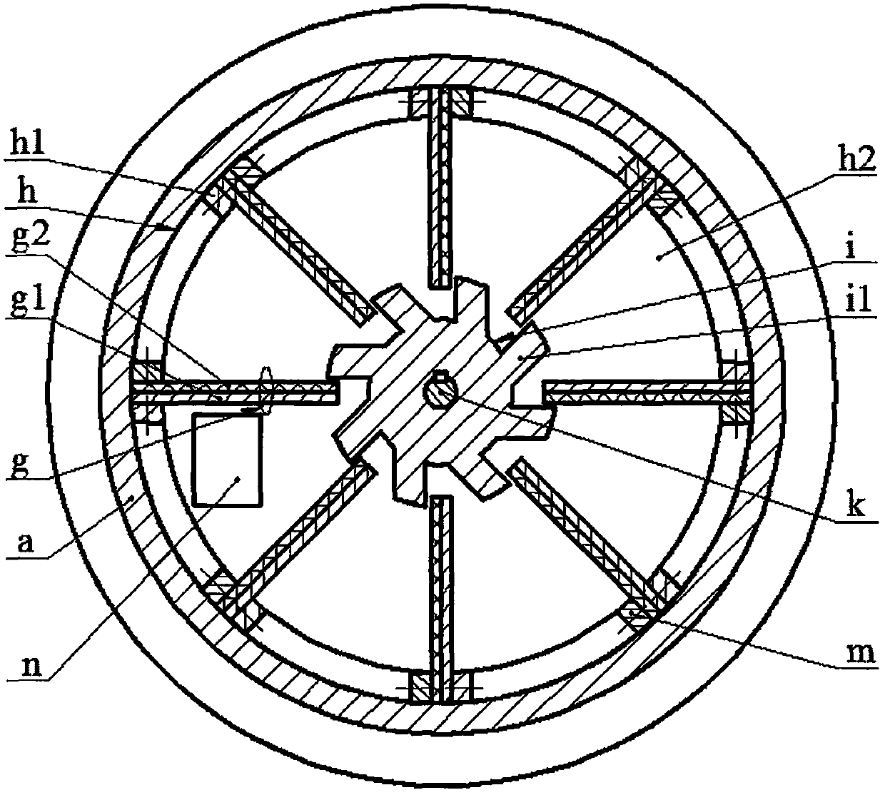 A piezoelectric elevator alarm