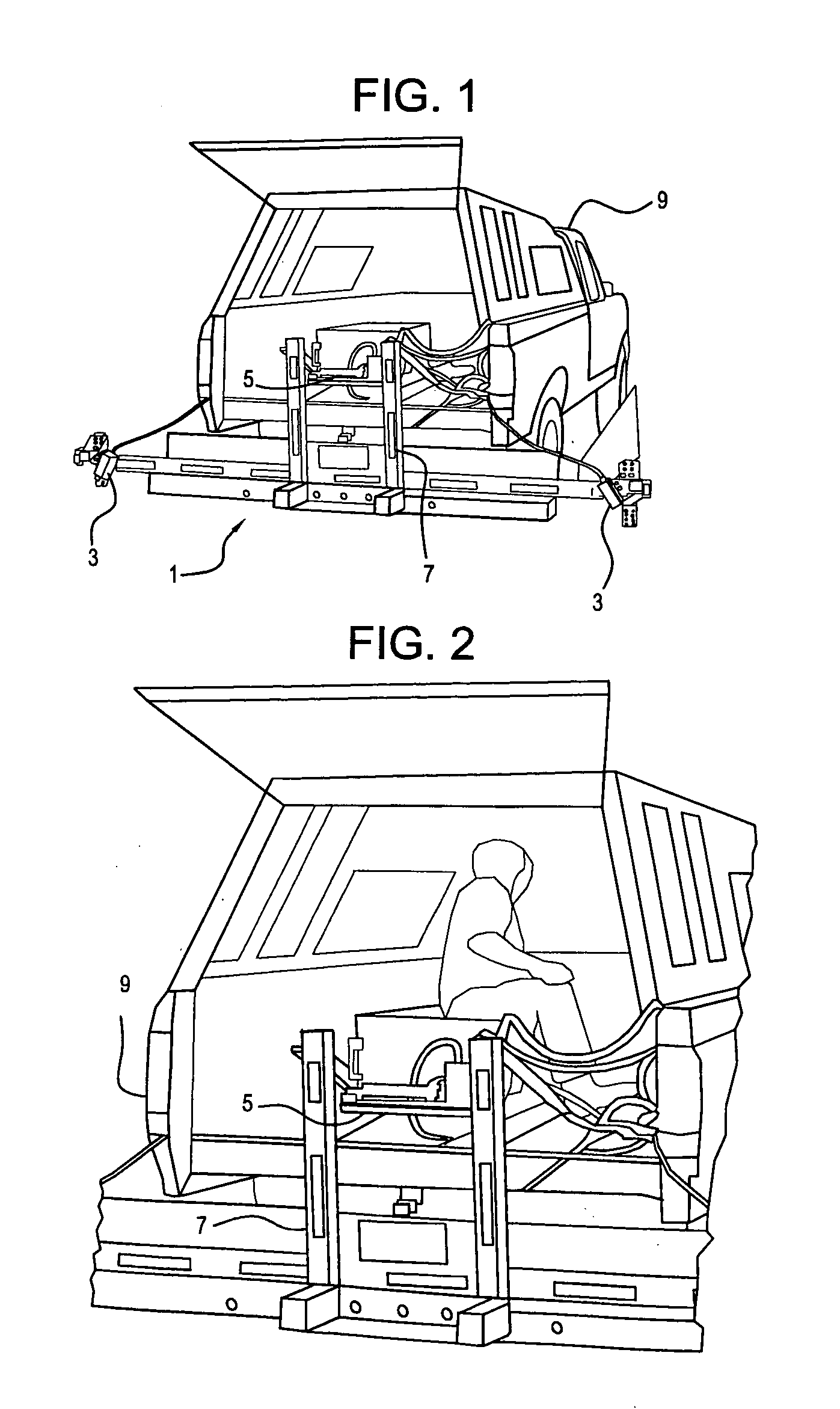 Method and apparatus for pavement cross-slope measurement