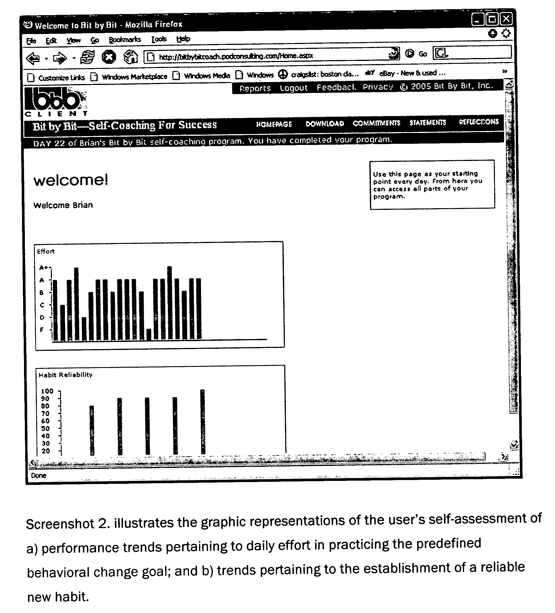 Self-coaching method and system