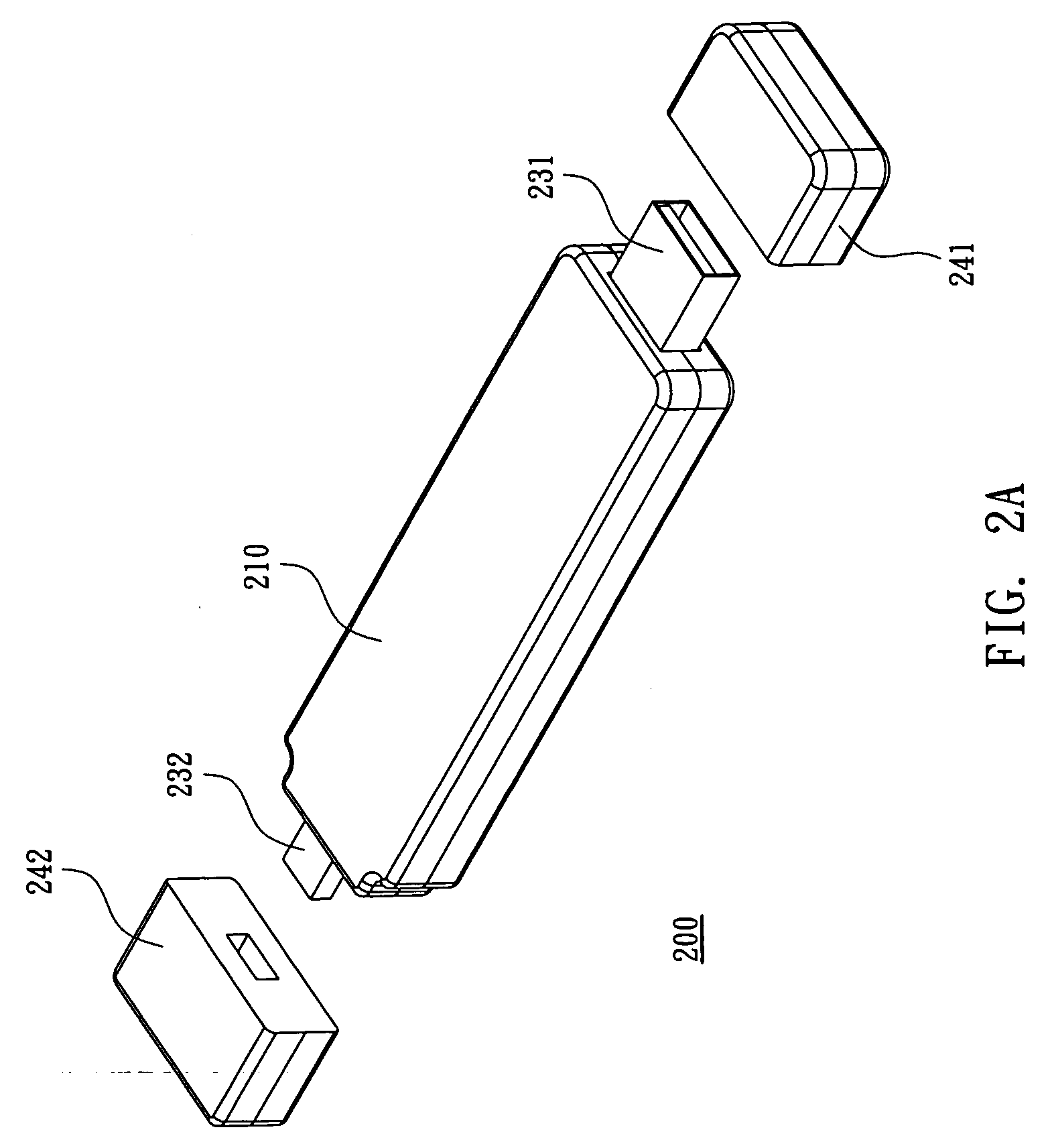 Portable storage device with multiple data interfaces