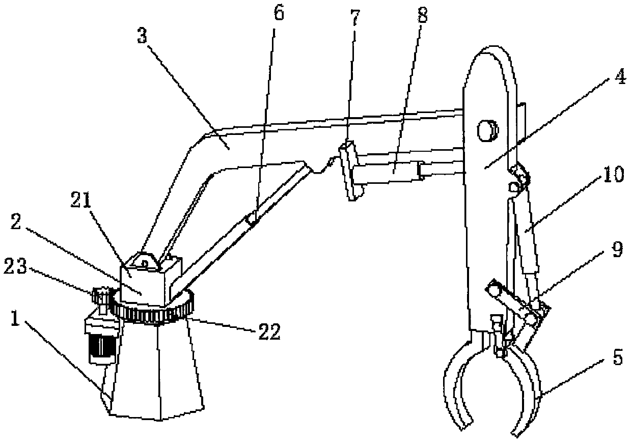 Hydraulic manipulator