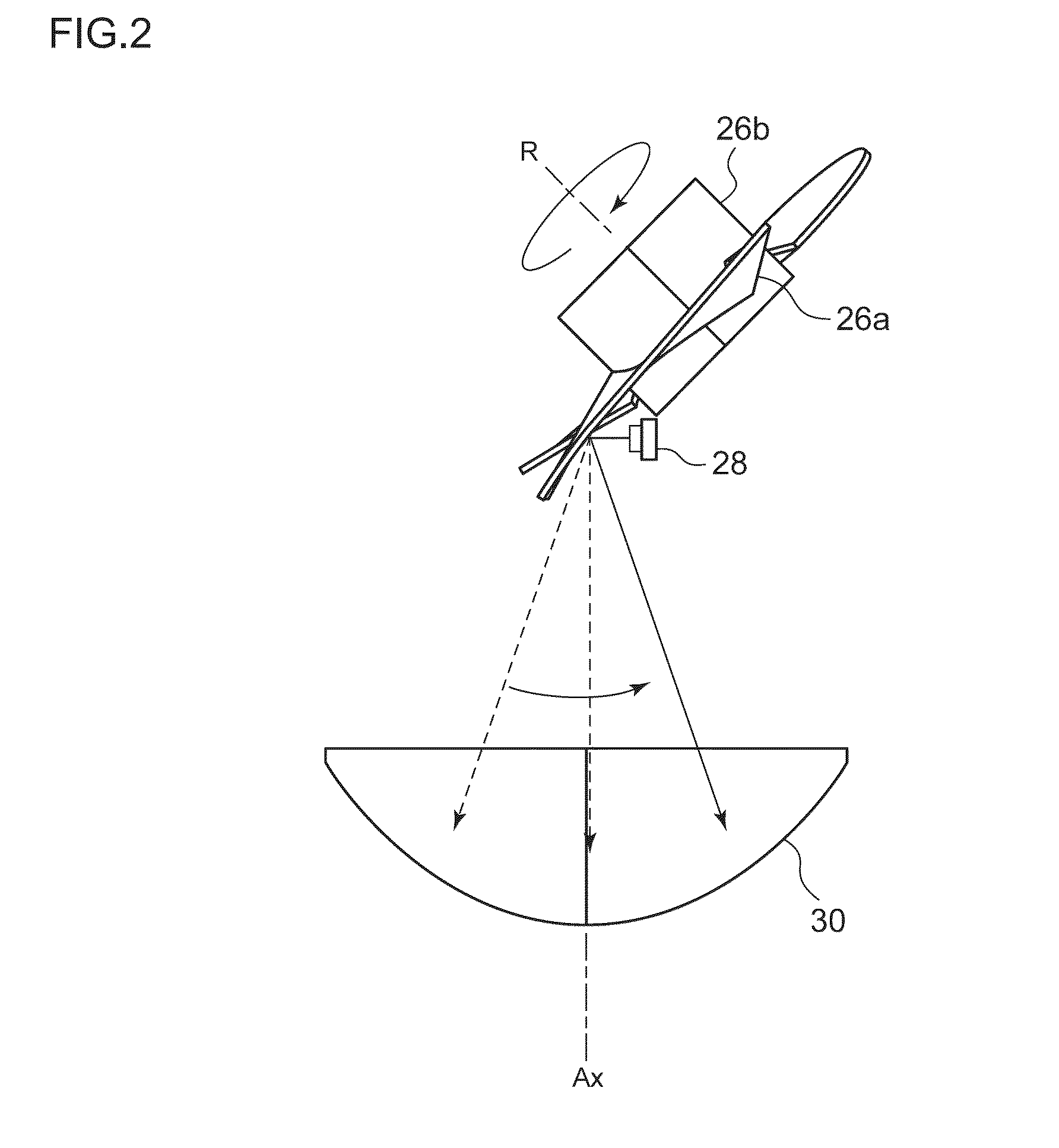 Optical unit, vehicle monitor, and obstruction detector