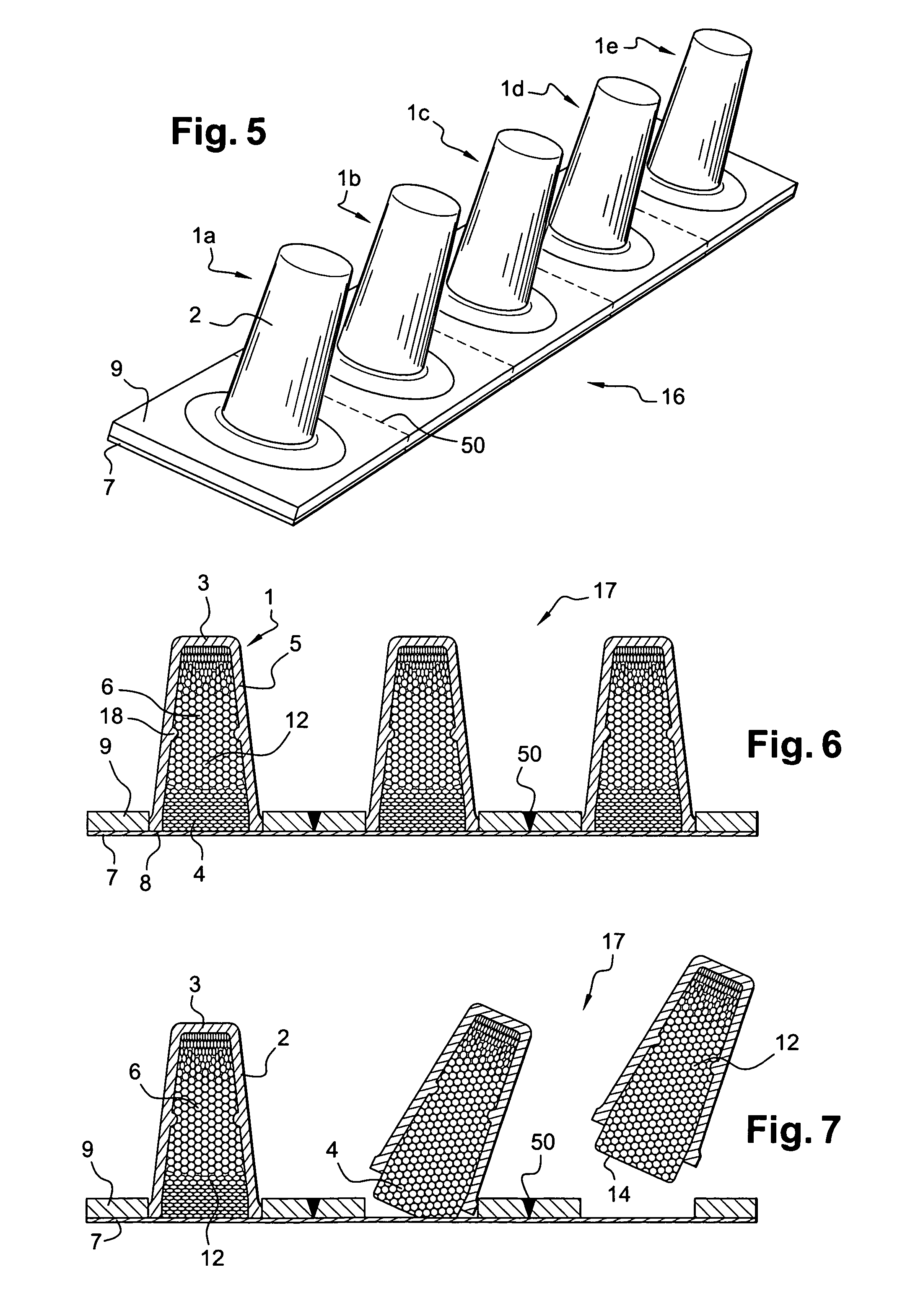 Device for packaging and application of a product