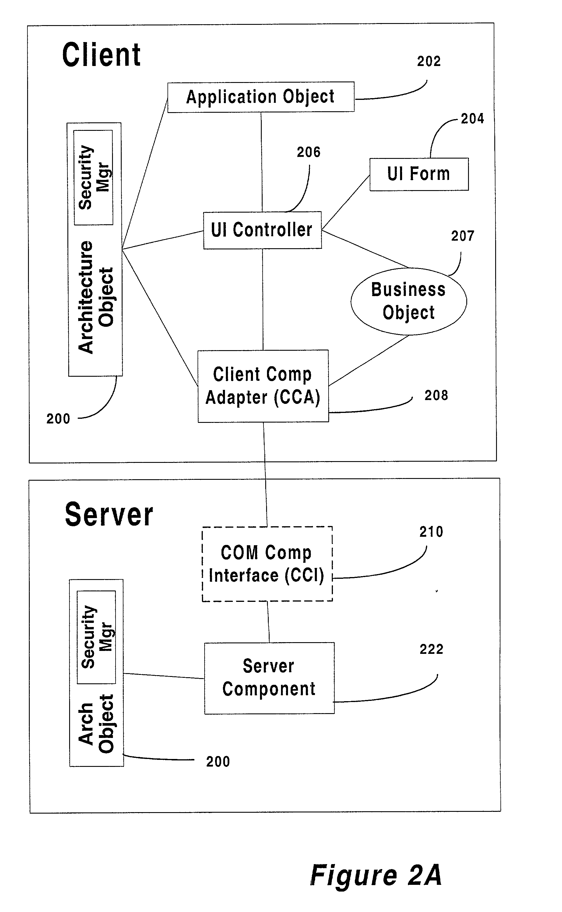 Method and article of manufacture for providing a component based interface to handle tasks during claim processing