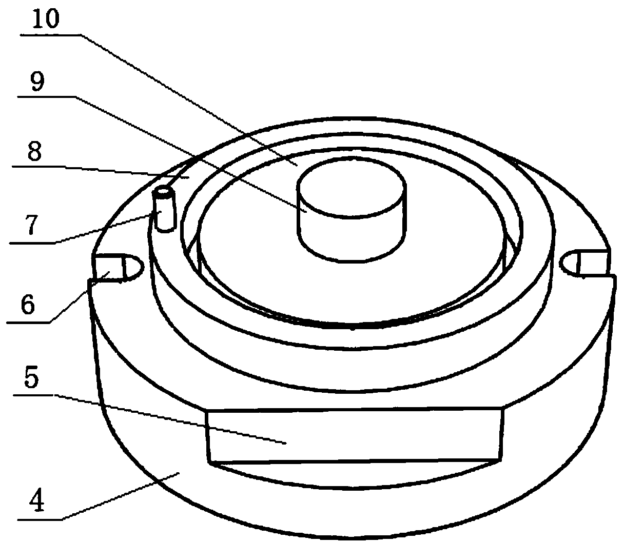 Method and device for machining internal teeth of planetary cycloidal pin gear reducer housing