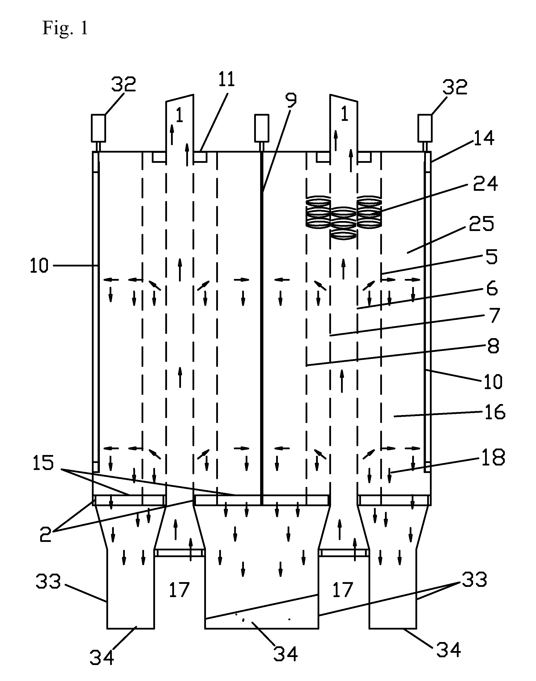 Grid type electrostatic separator/collector and method of using same
