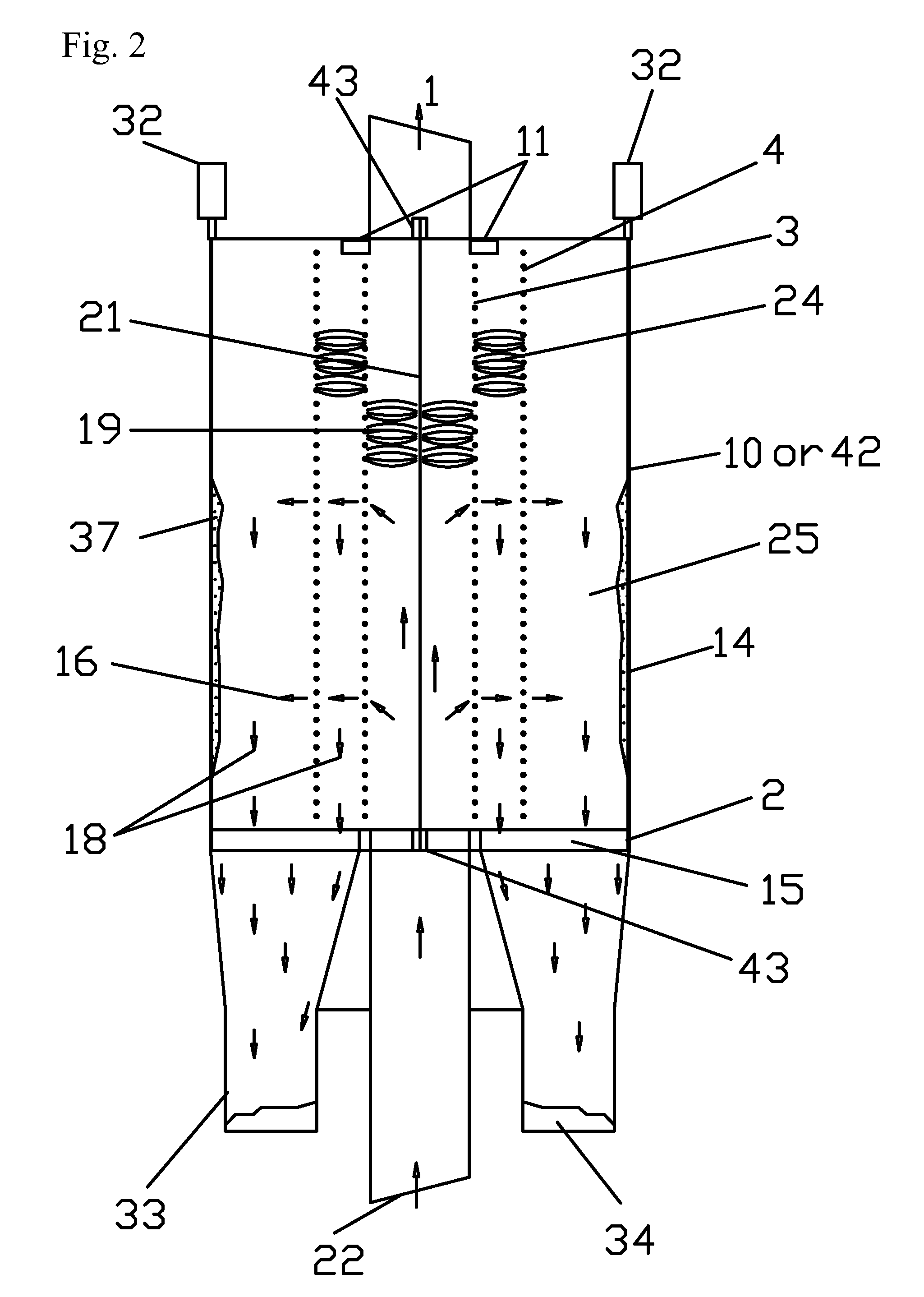 Grid type electrostatic separator/collector and method of using same