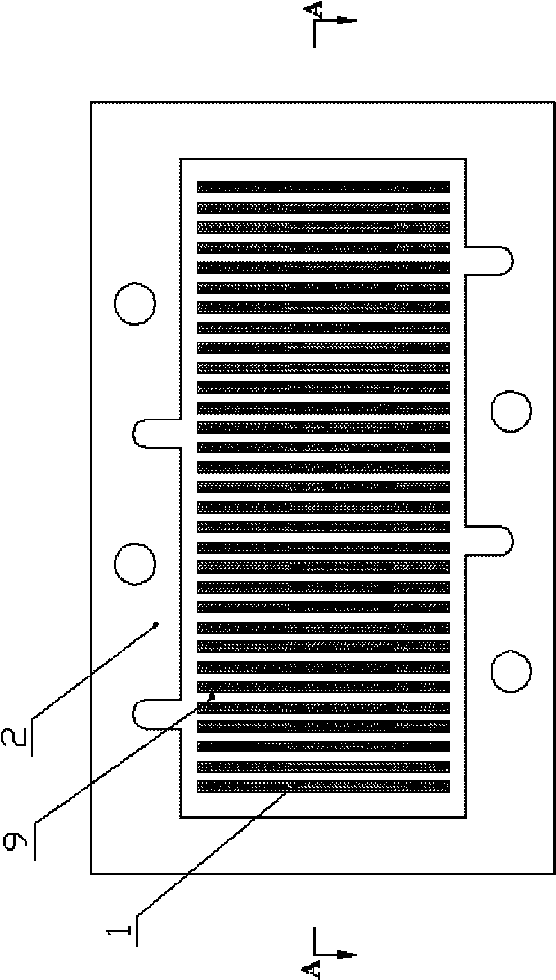 Collector plate of vanadium redox battery and preparation method thereof