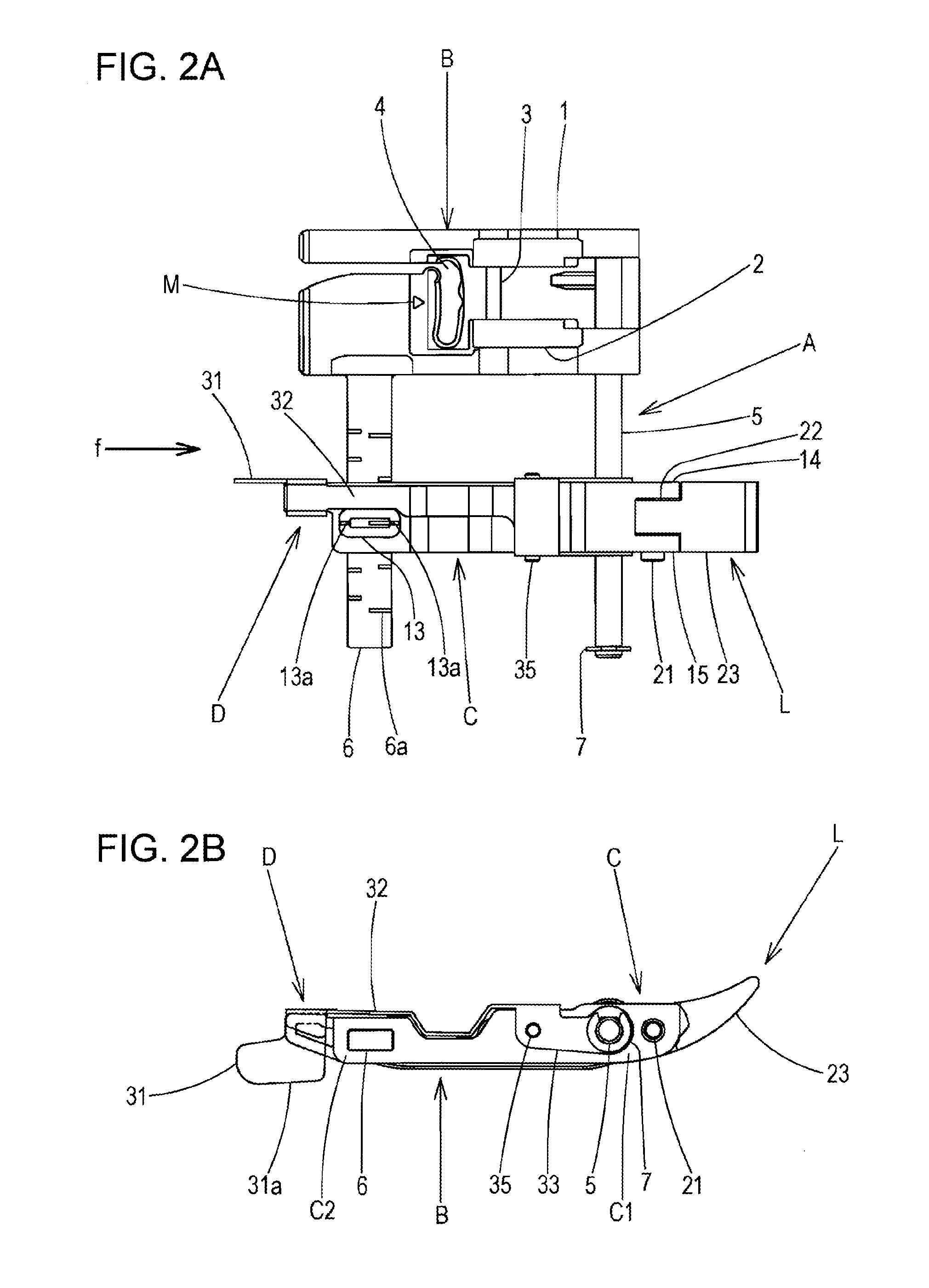 Presser device with fabric guide